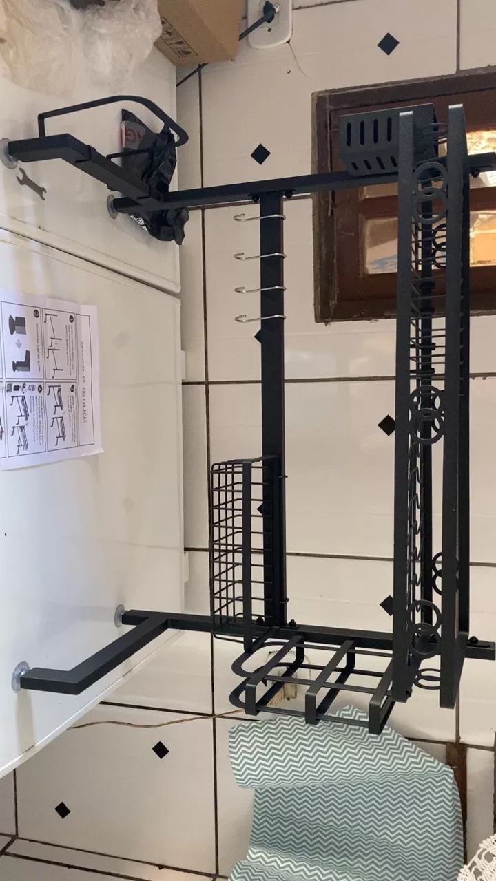 Cozinha Modular Suspensa Sem Furo 100% Aço Auto-Sustentável IZESPACIO PRO photo review