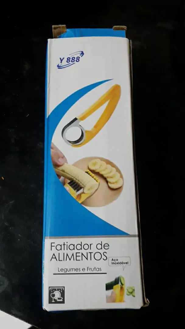 Fatiador Cortador Inox de Banana Chips Legumes Fitness Resistente IZE SLICE PRO photo review