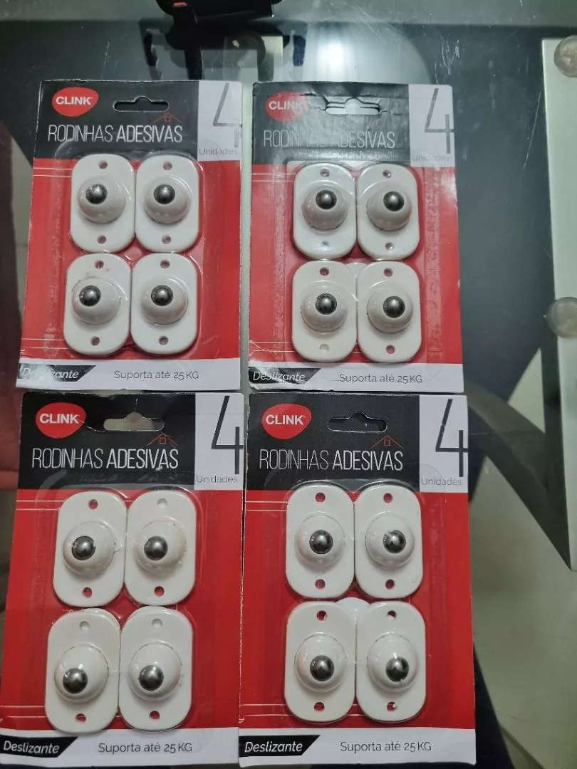 Rodinhas Adesivas 16 Peças Móveis Inoxidáveis IZEGLIDE 360 photo review