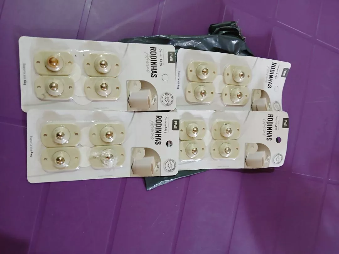 Rodinhas Adesivas 16 Peças Móveis Inoxidáveis IZEGLIDE 360 photo review