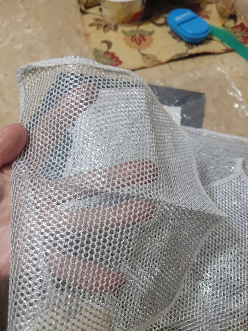 Pano de Limpeza Metálico Multiuso 20x20cm Antioleosidade para Fogão, Pratos e Panelas IZECLEAN PRO photo review