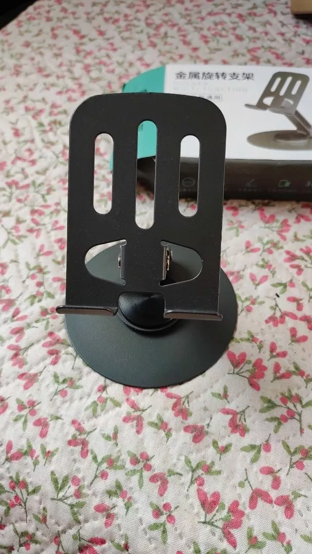 Suporte de Mesa Alumínio Rotativo 360° Ajustável Compatível Tablet Celular IZEFLEX STAND photo review