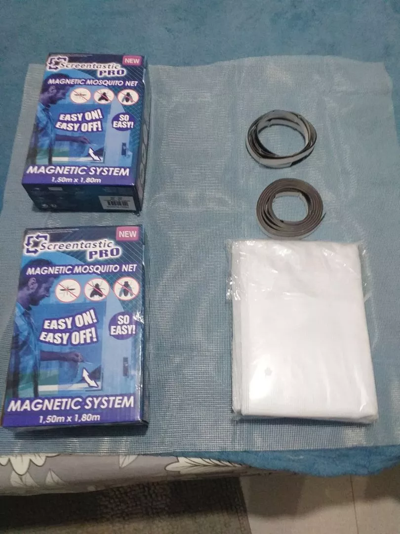 Tela Mosquiteira Magnética Ajustável para Janelas, Anti-Inseto, Fácil Instalação, PVC Resistente – IZESHIELD AIR PRO photo review