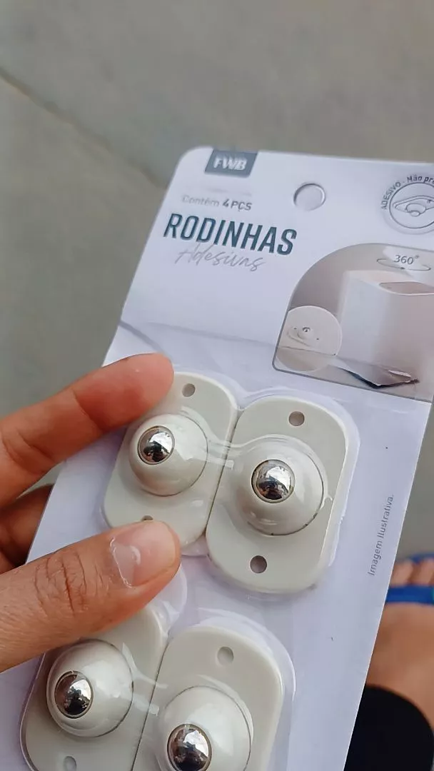 Rodinhas Adesivas 16 Peças Móveis Inoxidáveis IZEGLIDE 360 photo review