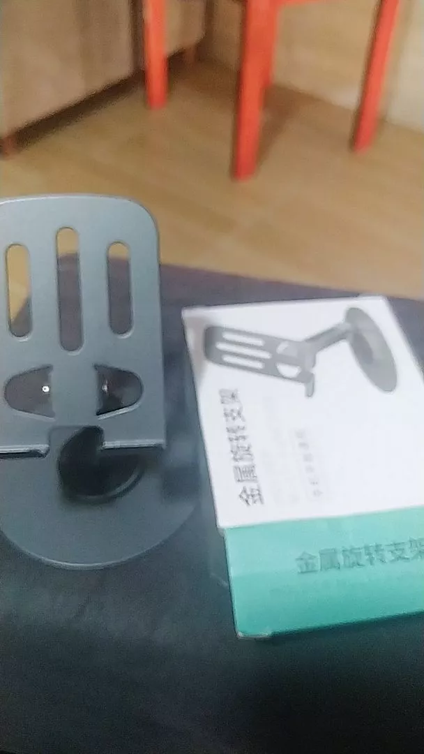 Suporte de Mesa Alumínio Rotativo 360° Ajustável Compatível Tablet Celular IZEFLEX STAND photo review