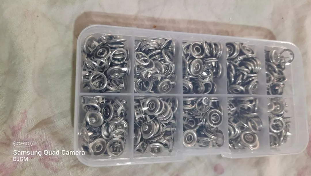 Alicate Aplicador de Botão de Pressão para Roupas de Bebê Latão Inox 150 Peças IZESNAP PRO photo review