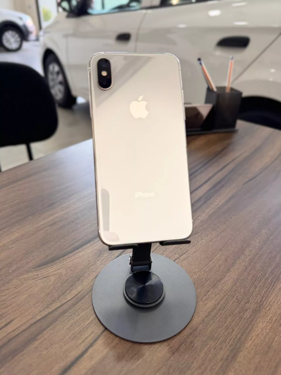 Suporte de Mesa Alumínio Rotativo 360° Ajustável Compatível Tablet Celular IZEFLEX STAND photo review