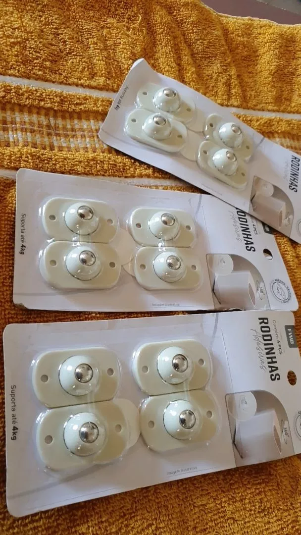 Rodinhas Adesivas 16 Peças Móveis Inoxidáveis IZEGLIDE 360 photo review