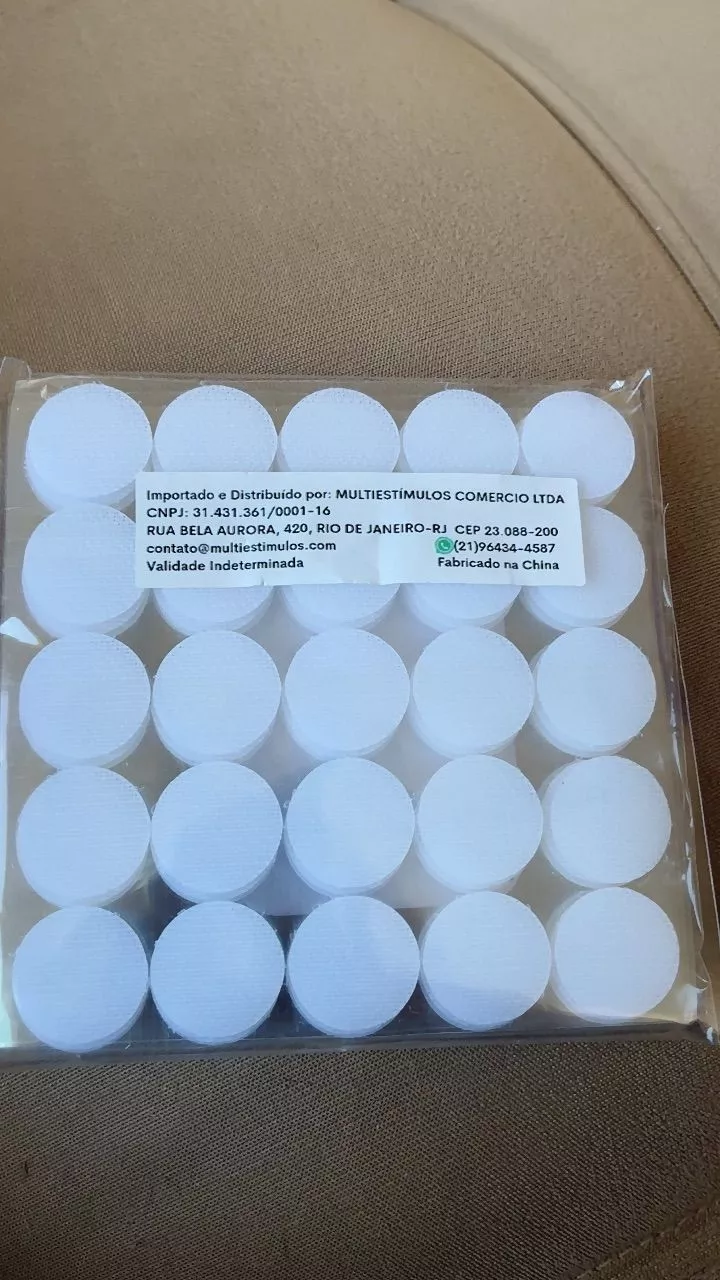 Fecho de Contato Adesivo 1,5cm Duplo Branco Super Resistente Nylon Fixação Rápida IZEFIX POWER photo review