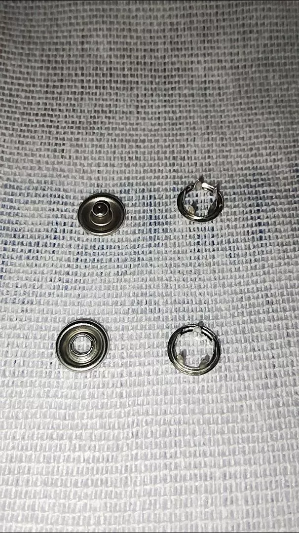 Alicate Aplicador de Botão de Pressão para Roupas de Bebê Latão Inox 150 Peças IZESNAP PRO photo review