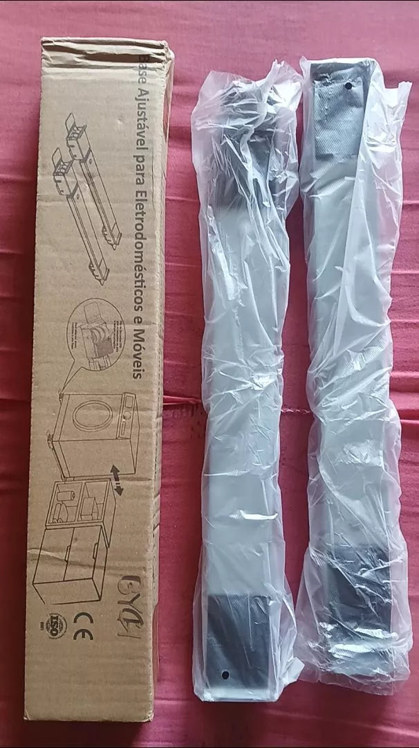 Suporte Com Rodinhas Ajustável Para Geladeira, Fogão E Máquina De Lavar Até 200kg, Freio E Base Antiderrapante IZELOAD PRO photo review