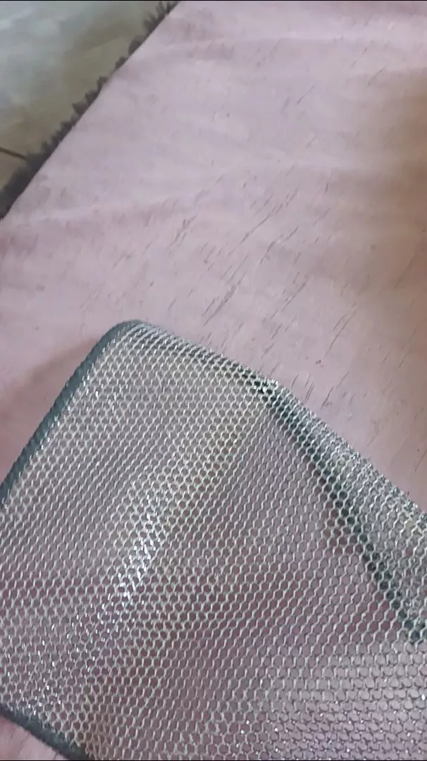 Pano de Limpeza Metálico Multiuso 20x20cm Antioleosidade para Fogão, Pratos e Panelas IZECLEAN PRO photo review