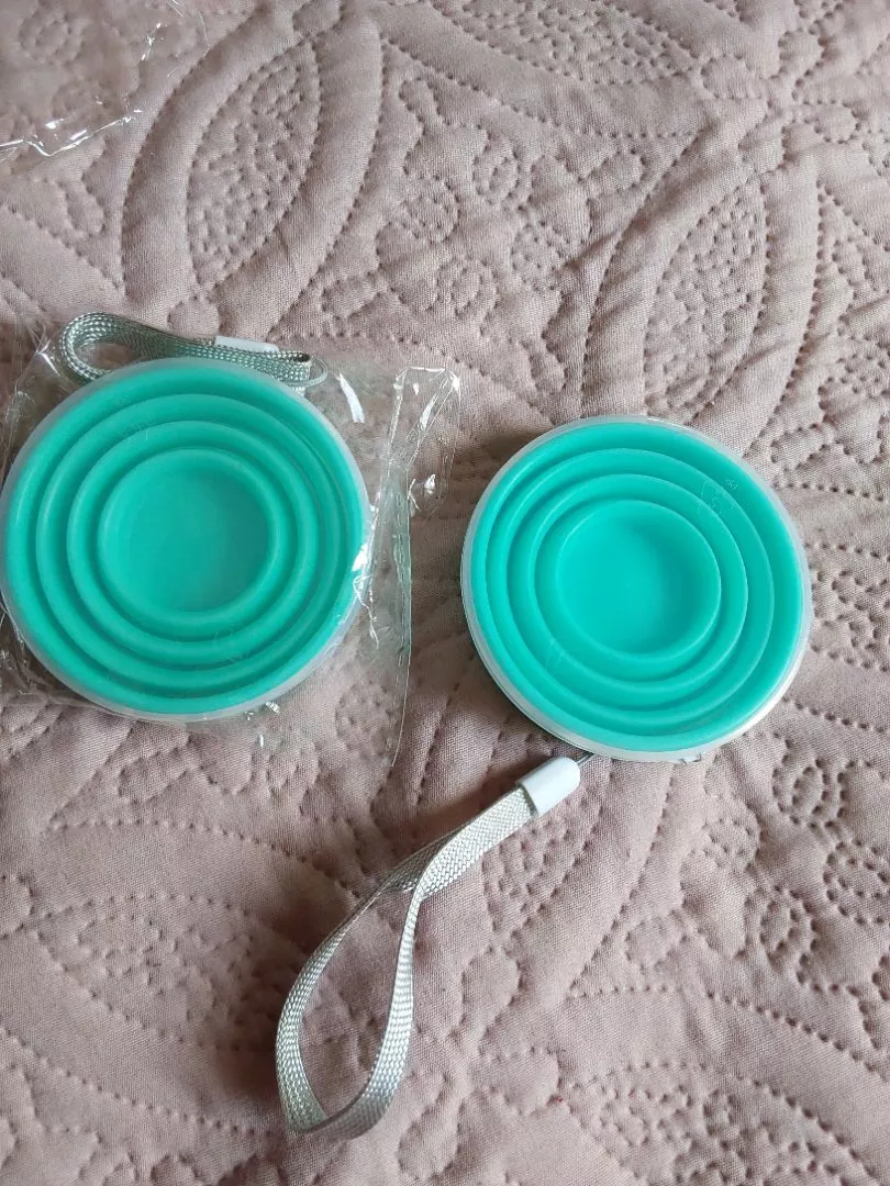 Copo Retrátil de Silicone 200ml com Tampa, Portátil, Ecológico IZEPOCKET FLEX photo review