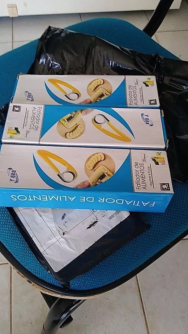 Fatiador Cortador Inox de Banana Chips Legumes Fitness Resistente IZE SLICE PRO photo review