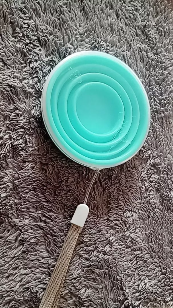 Copo Retrátil de Silicone 200ml com Tampa, Portátil, Ecológico IZEPOCKET FLEX photo review