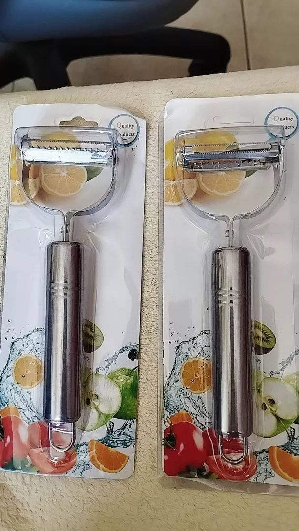 Descascador Inox Dupla Lâmina Legumes Frutas Resistente IZEPEEL PRO photo review