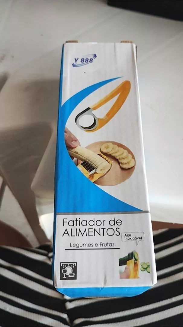 Fatiador Cortador Inox de Banana Chips Legumes Fitness Resistente IZE SLICE PRO photo review