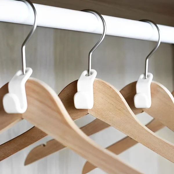 Kit 10 Ganchos Extensores de Cabide Organizadores Multiuso Espaço Roupa IZEHANGER MAX
