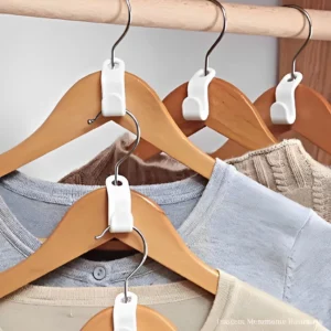 Kit 10 Ganchos Extensores de Cabide Organizadores Multiuso Espaço Roupa IZEHANGER MAX