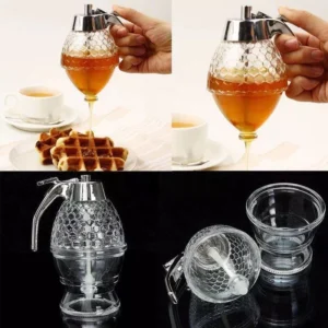 Meleira Acrílico 300ml Design Sofisticado IZEHONEY LUX