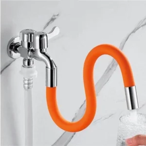 Mangueira Flexível de Silicone para Torneira 360º à Prova de Respingo 1/2 Pol IZEWASH FLEX