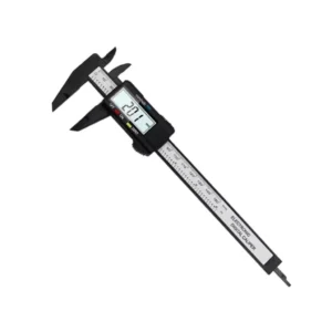 Paquímetro Digital Fibra de Carbono 150mm Tela LCD Resolução 0,1mm IZEPRECISION PRO