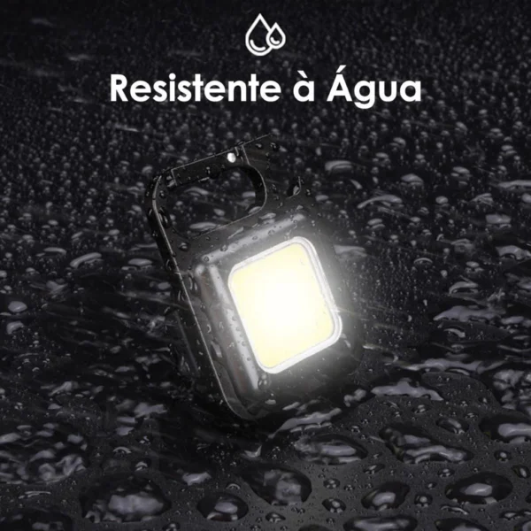 Mini Lanterna Led Portátil USB Recarregável Tática Abridor IZEFLASH PRO