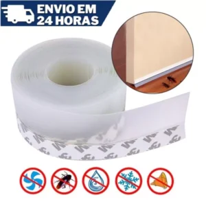 Fita Veda Fresta Porta Transparente Anti-Insetos à Prova d'Água IZESEAL GUARD