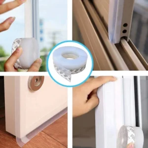 Fita Veda Fresta Porta Transparente Anti-Insetos à Prova d'Água IZESEAL GUARD