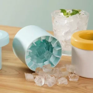 Molde de Gelo Silicone Cubos 1,3cm Flexível BPA Free IZECOOL FIT