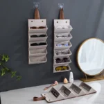 Organizador de Óculos Dobrável 3 Lugares Couro PU, Portátil e Ecológico IZECASE FOLD