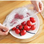 Tampa Plástica Descartável Multiuso para Alimentos 5,5cm Pack 100 Unidades IZEPRATIK FLEX