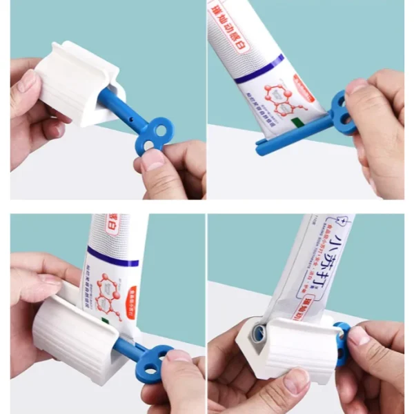 Kit 3 Espremedores de Pasta Dente Pomada Compacto Antidesperdício IZECARE PACK