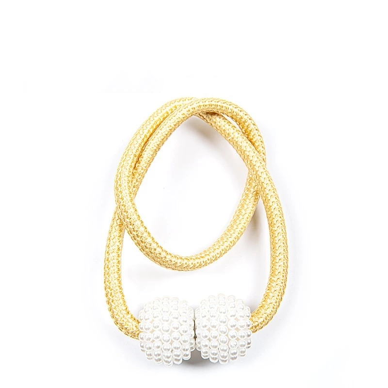 Cinto Cortina Magnético Pérola Dourado IZERIBBON IZESHOP