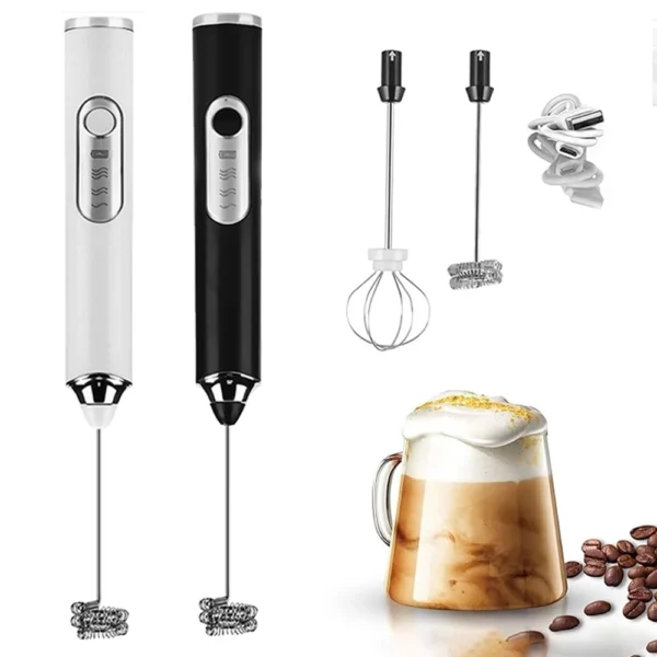 Mini Mixer Elétrico 3 Velocidades Recarregável Silencioso IZEFOAM PRO