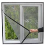 Tela Mosquiteiro Magnética Ajustável para Janelas PVC Resistente IZEBUG SHIELD
