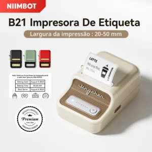 NIIMBOT Impressora Portátil de Etiquetas Bluetooth 203dpi RFID Inteligente IZEPRINT PRO