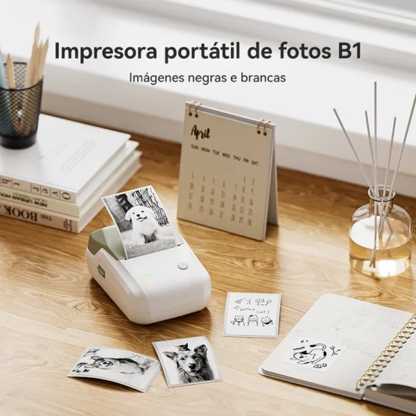 NIIMBOT Impressora Portátil de Etiquetas Bluetooth 203dpi RFID Inteligente IZEPRINT PRO