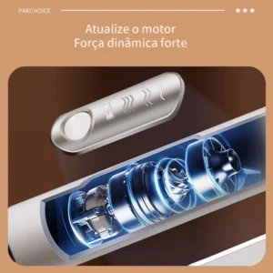 Mini Mixer Elétrico 3 Velocidades Recarregável Silencioso IZEFOAM PRO IZESHOP