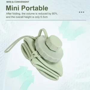 Garrafa de Água Dobrável Silicone 600ml Portátil BPA Free Lavável IZEHYDRA FLEX