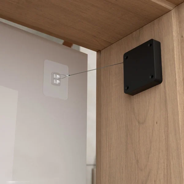 Fechador de Porta Automático com Mola de Aço, Instalação Fácil, Para Ambientes Internos e Externos IZELOCK PRO