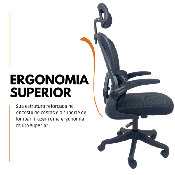 Cadeira Presidente Executiva Ergonomica IZEELITE COMFORT