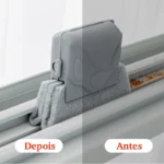 Escova Limpeza Trilhos e Cantos Microfibra IZECLEAN PRO
