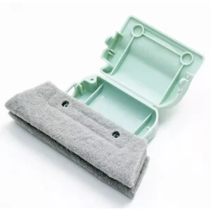 Escova de Limpeza para Trilhos e Cantos Microfibra Pegador Plástico IZECLEAN FIX
