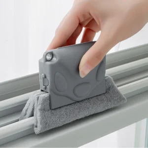Escova Limpeza Trilhos e Cantos Microfibra IZECLEAN PRO