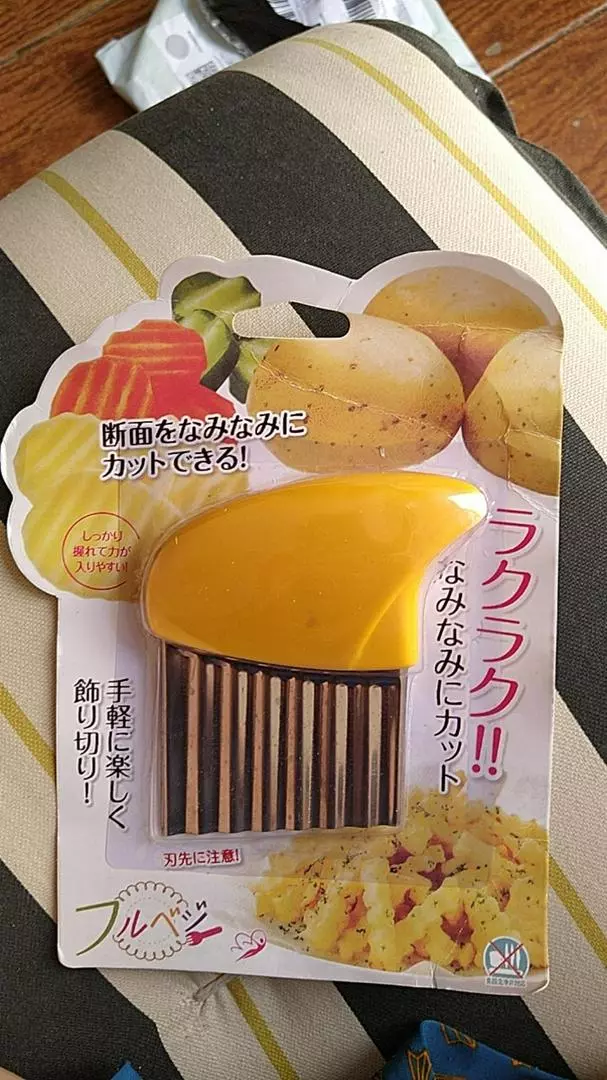 Fatiador Cortador de Legumes Chips Batata Pepino Inox Verde-Amarelo IZESLICE PRO photo review