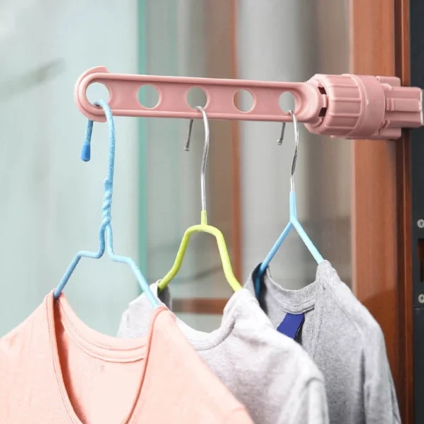 Cabideiro Organizador Portátil 2,5kg Polipropileno e Inox IZEHANG FLEX