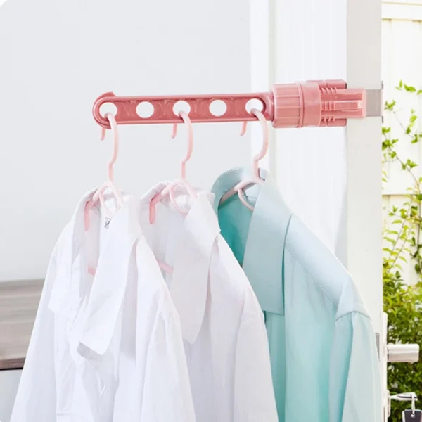 Cabideiro Organizador Portátil 2,5kg Polipropileno e Inox IZEHANG FLEX