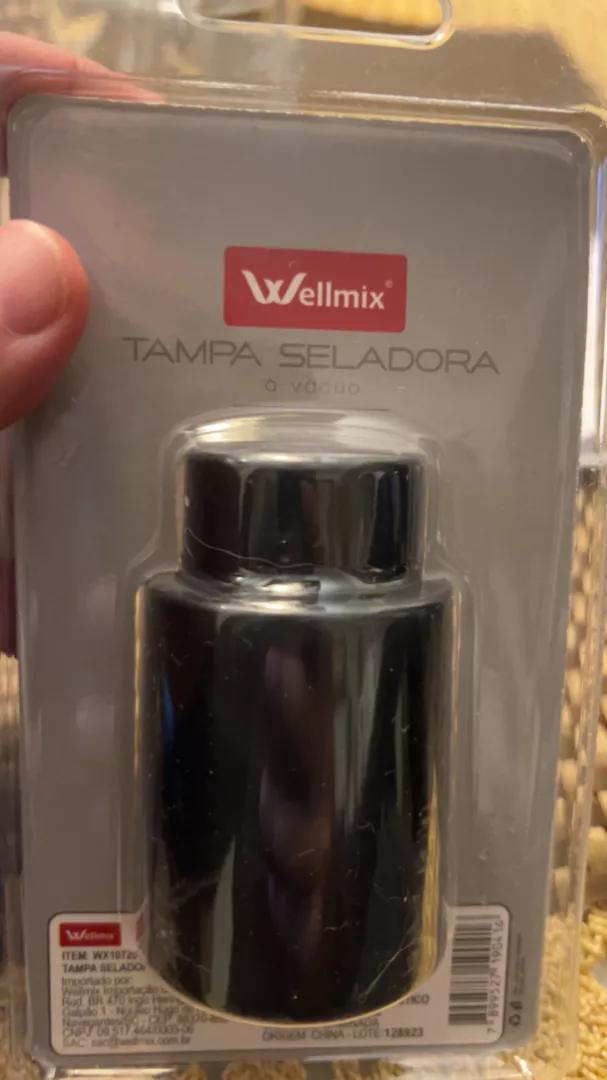 Tampa Seladora a Vácuo Silicone Hermético para Vinho IZEKEEP FRESH photo review