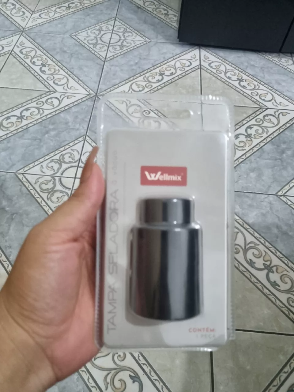Tampa Seladora a Vácuo Silicone Hermético para Vinho IZEKEEP FRESH photo review